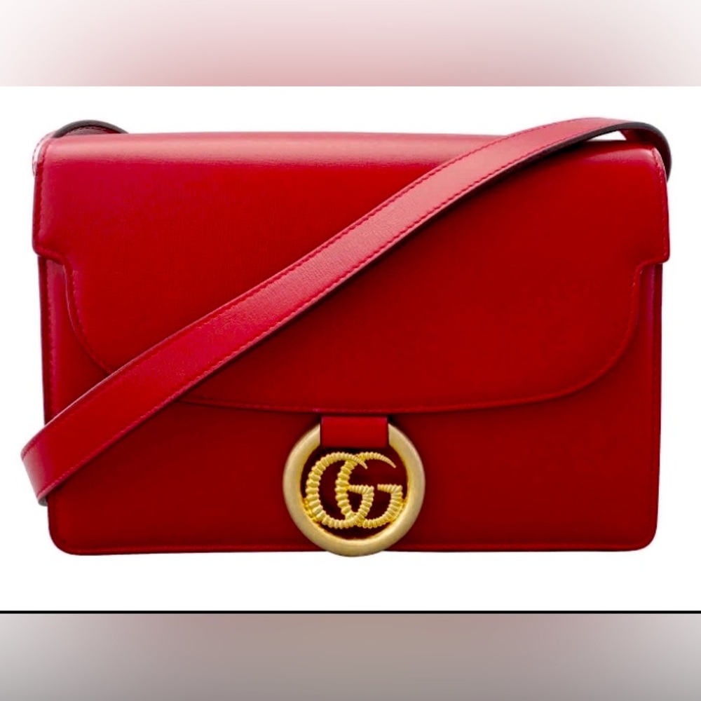 🎉HOST PICK🎉Gucci GG Ring Shoulder Bag Leather